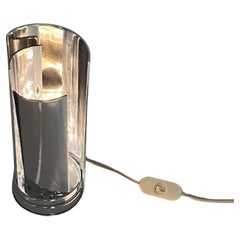 Rare lampe de table chromée Selenova modèle 447, 1970