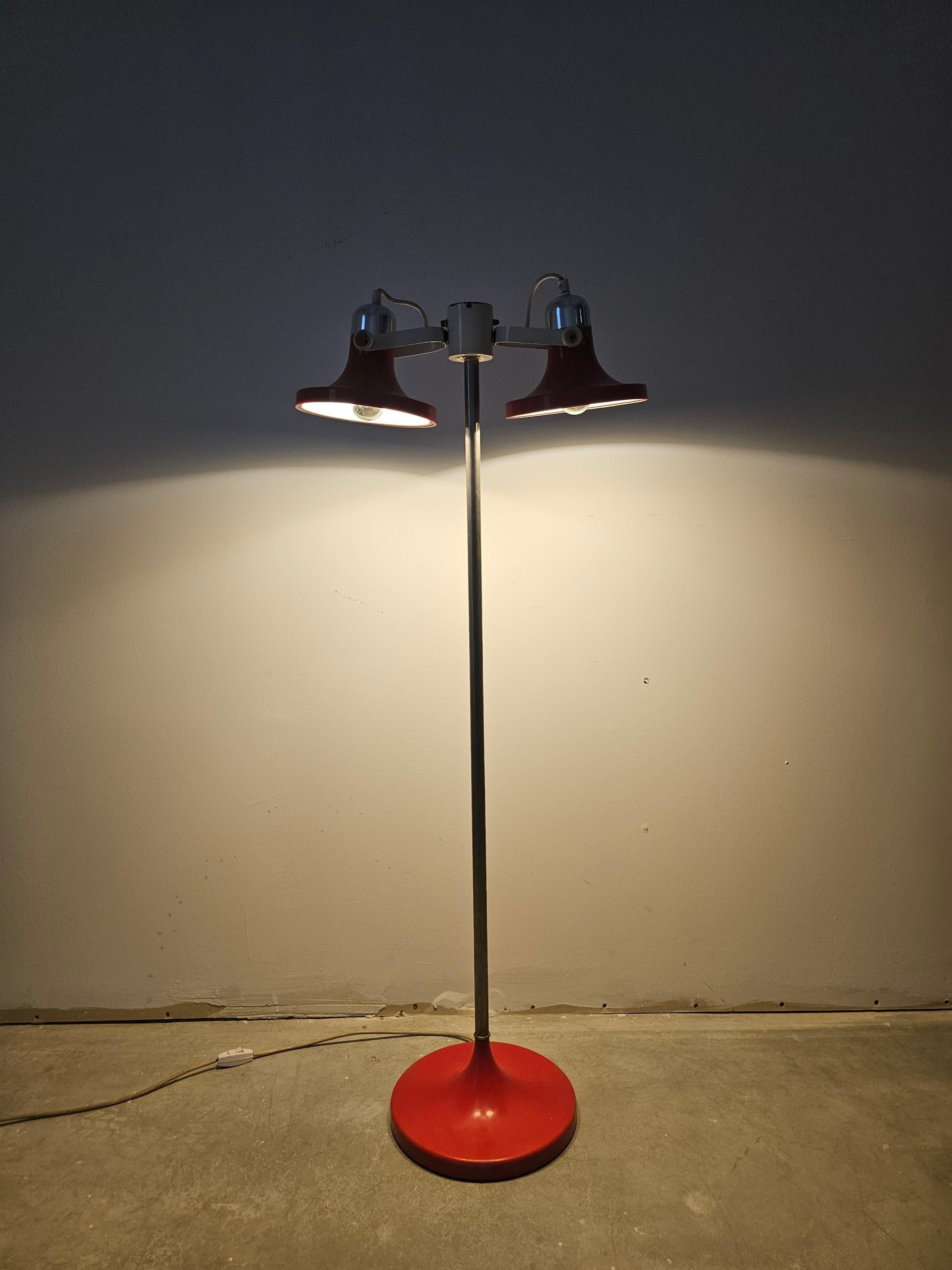 Ère spatiale Rare lampadaire de l'ère spatiale de Kuspi, Allemagne de l'Ouest, années 1970 en vente