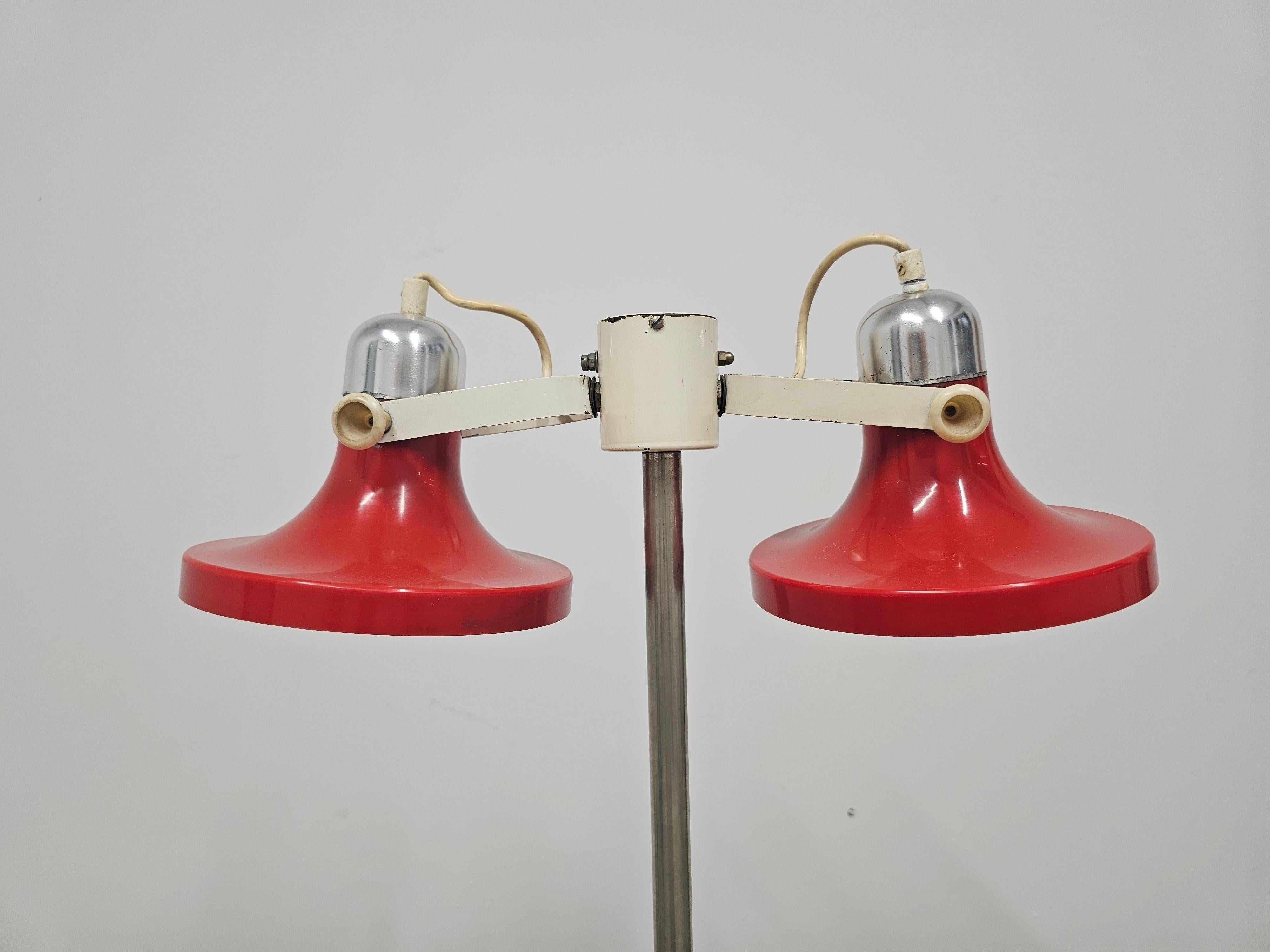 Allemand Rare lampadaire de l'ère spatiale de Kuspi, Allemagne de l'Ouest, années 1970 en vente