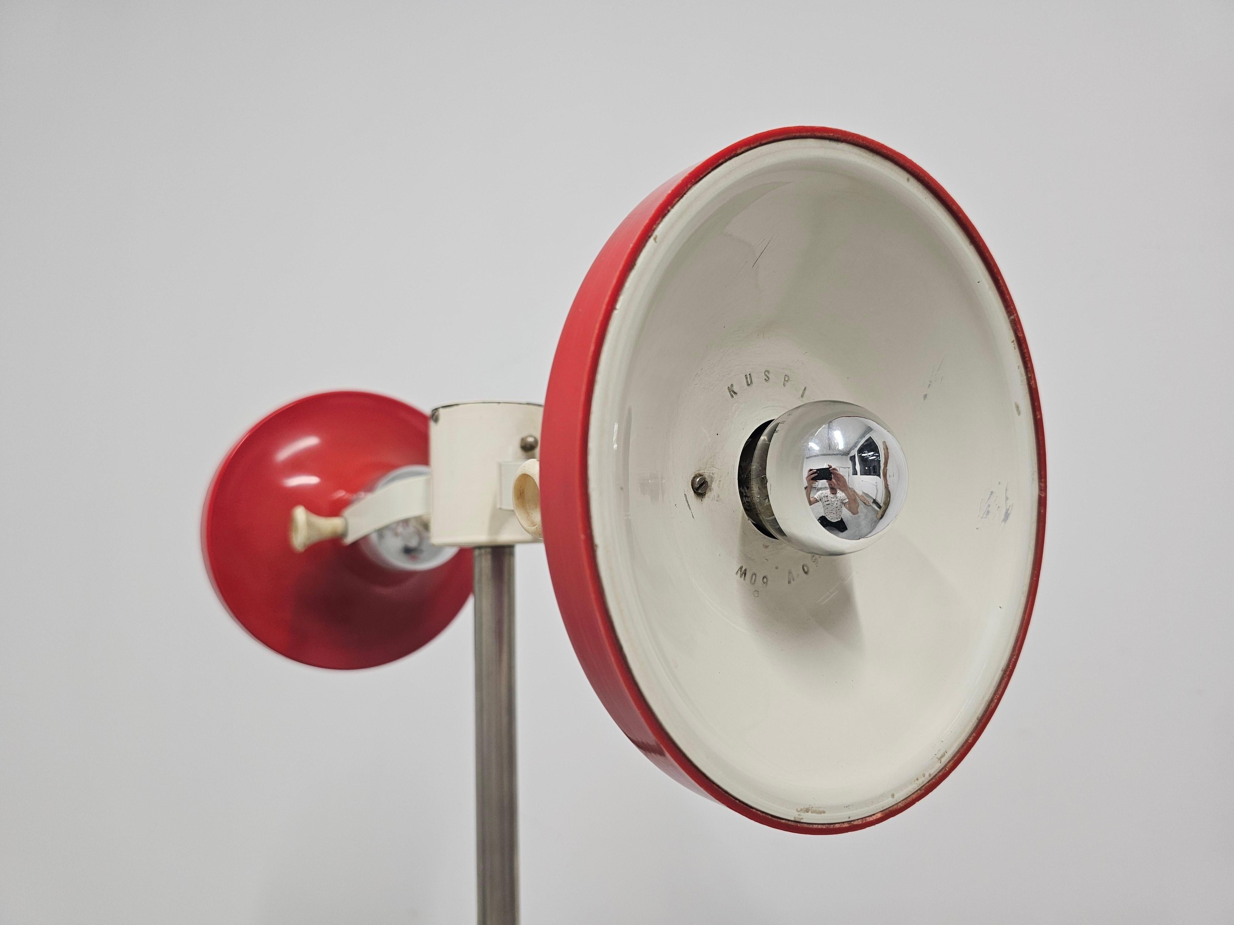 Rare lampadaire de l'ère spatiale de Kuspi, Allemagne de l'Ouest, années 1970 en vente 2