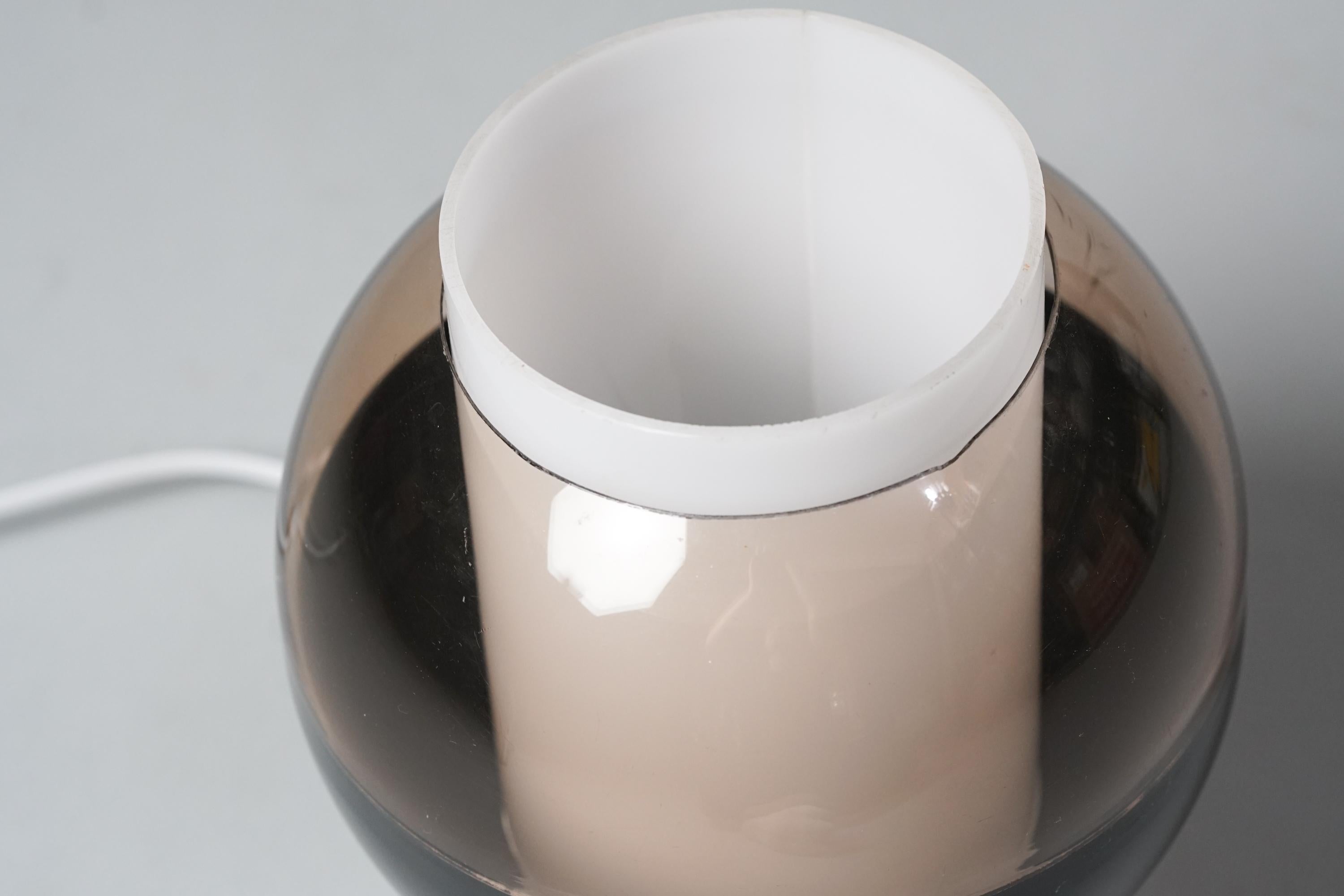 Rare Space Age Table Lamp, Attr. Yki Nummi, Stockmann-Orno, 1970s In Good Condition For Sale In Helsinki, Uusimaa