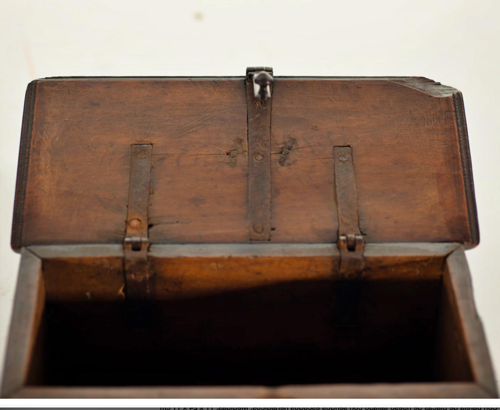 Hand-Crafted Rare Spanish Box of the 19th Century