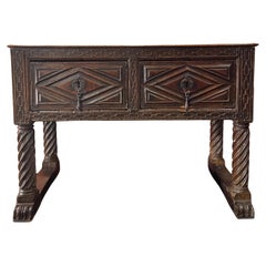 Antique Rare Spanish Console