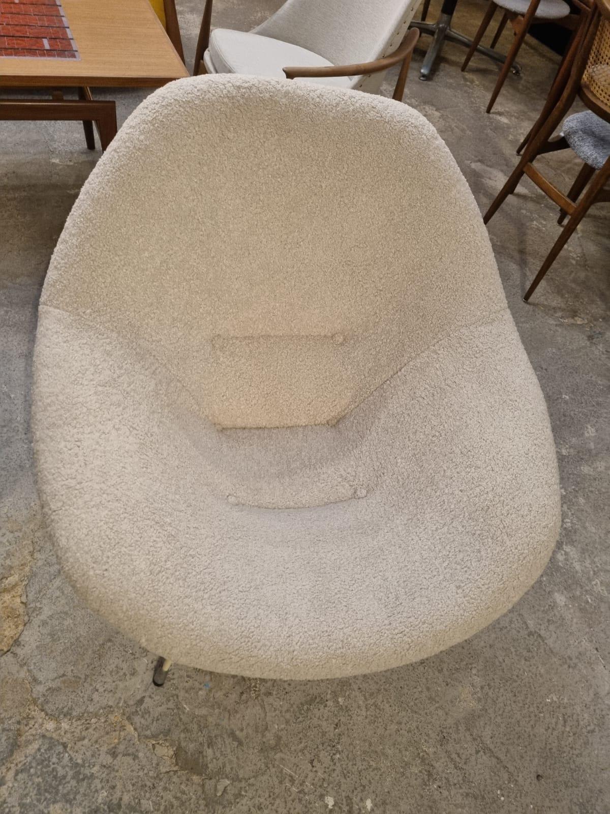 Rare Spanish Designer Armchairs from 1950s, Set of 2 For Sale 6