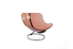 Rare "Sphère" Lounge Chair by Boris Tabacoff for Mobilier Modulaire Moderne, Fra