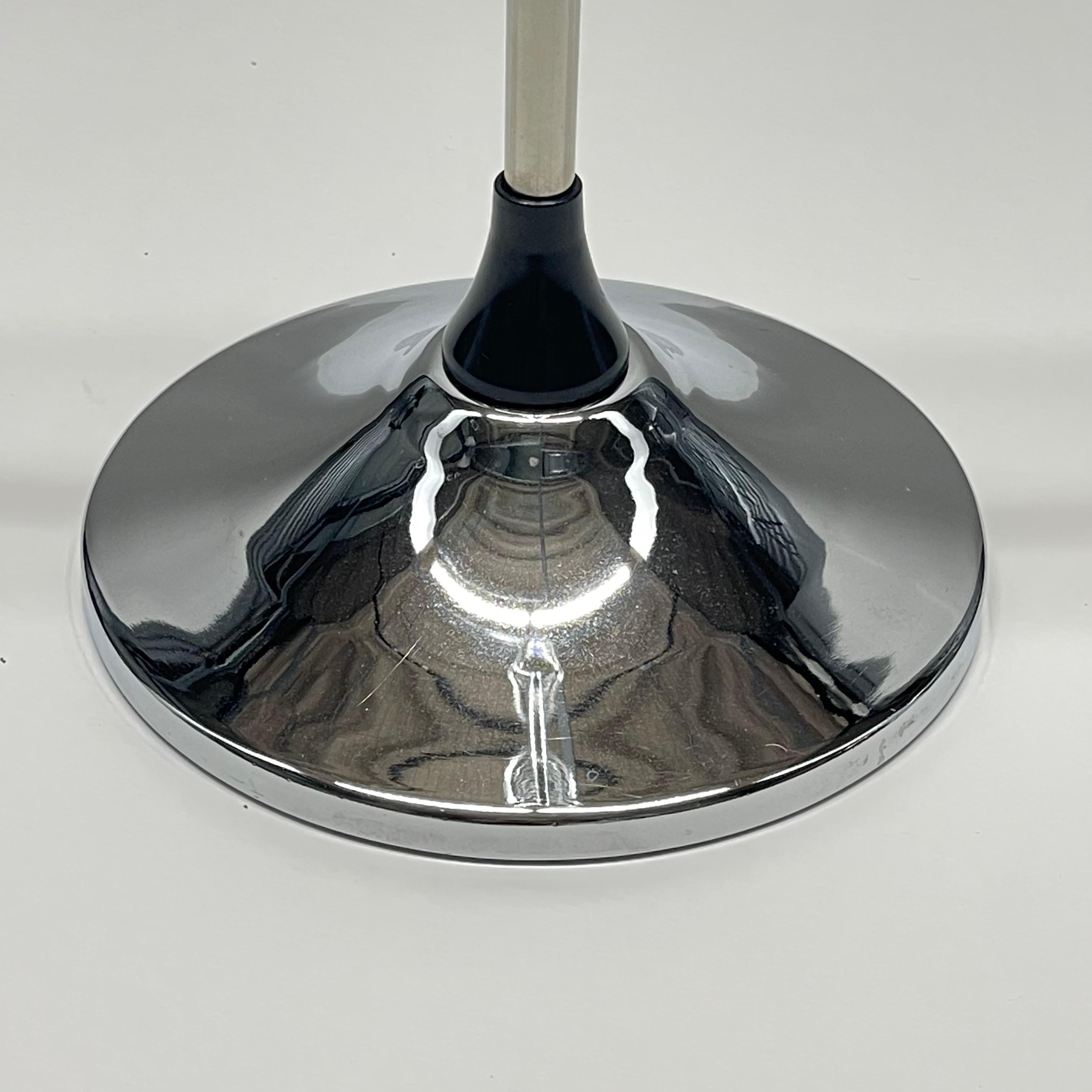 20th Century Rare Spiral Lucite and Chrome Wine Holder Stand Attributed to Dorothy Thorpe For Sale