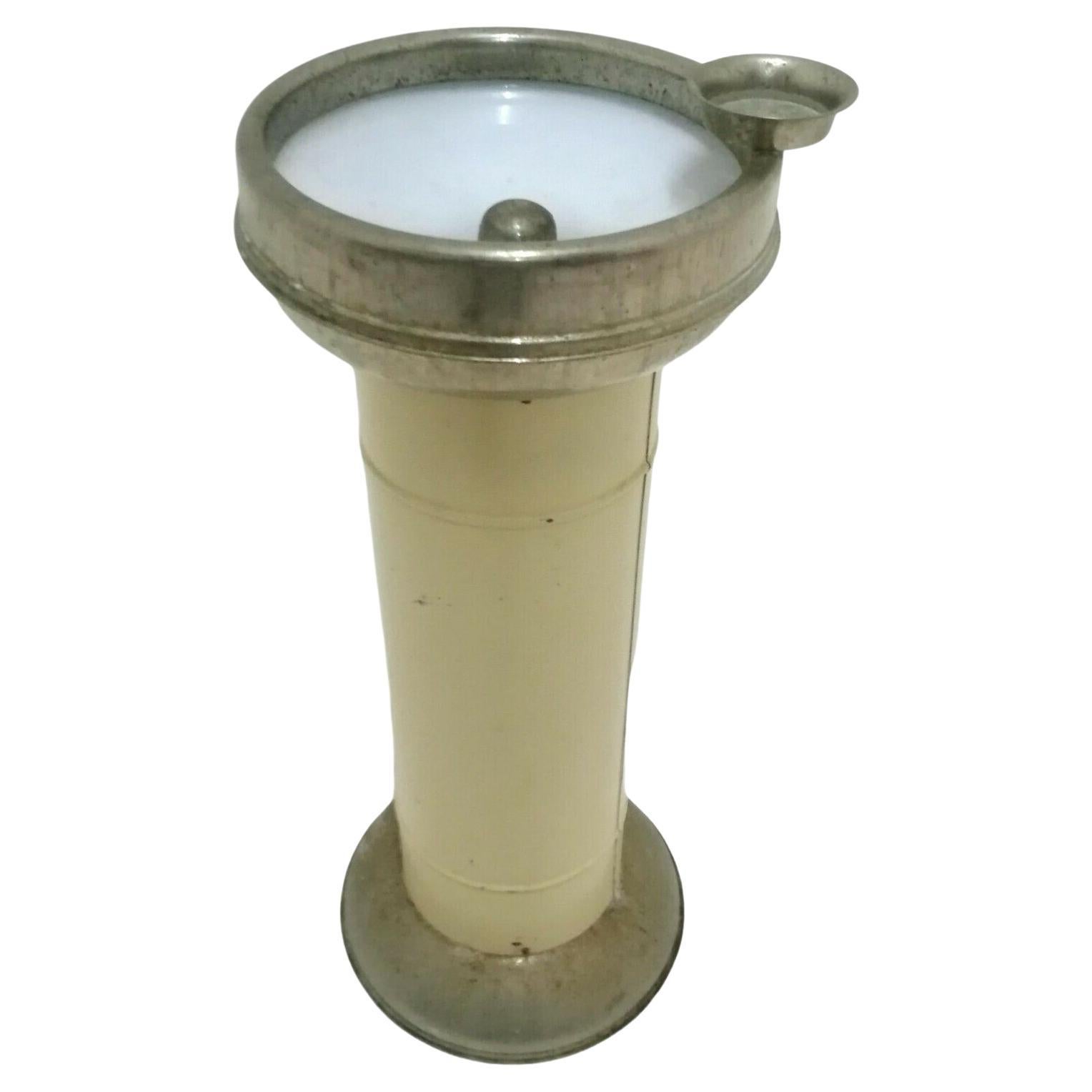 Rare Spittoon Column with Container Inside, 1920s
