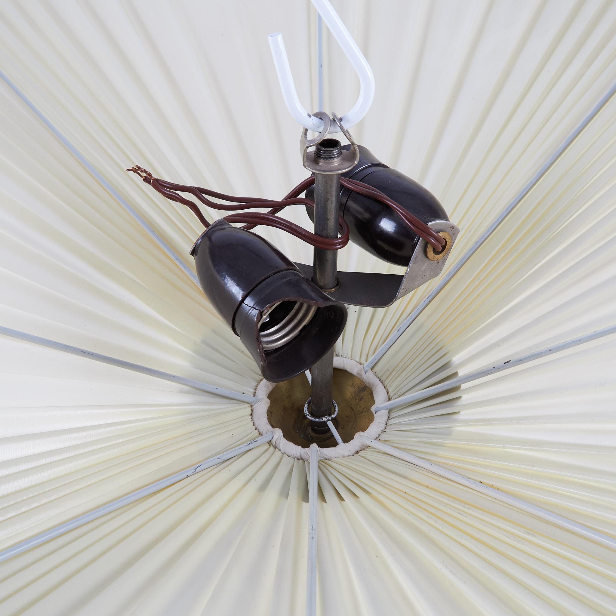 Rare Square Idman Ceiling Light / Sconce, Finland, 1950s In Good Condition In London, GB