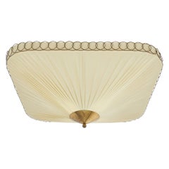 Rare Square Idman Ceiling Light / Sconce, Finland, 1950s