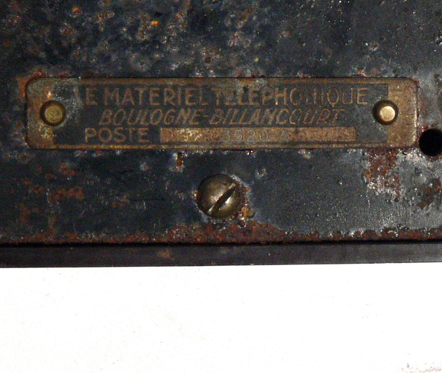 Rare téléphone SS Normandie Bakelite Bon état à Atlanta, GA