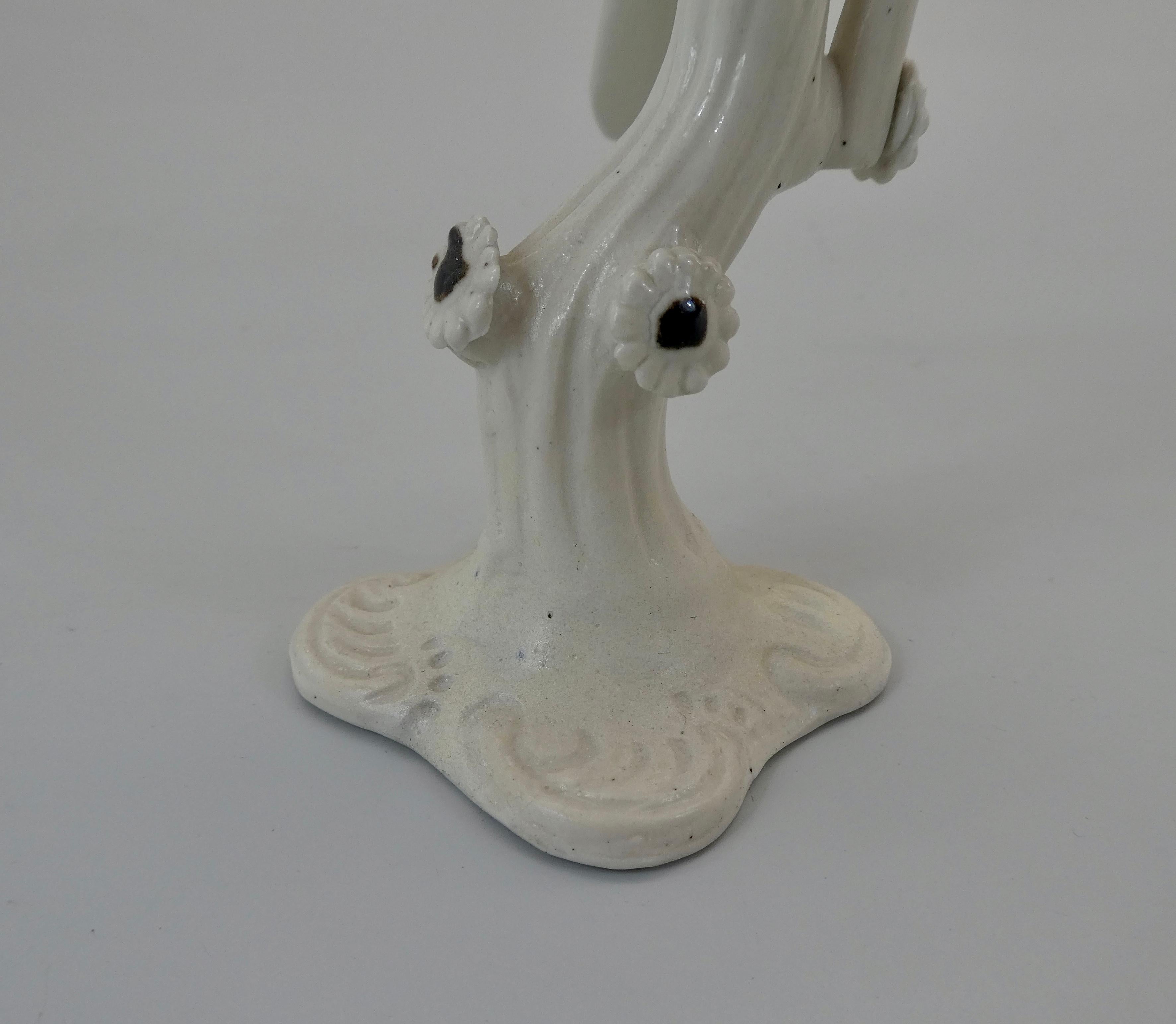 Rare Staffordshire Salt-Glazed Stoneware Bird, circa 1760 1