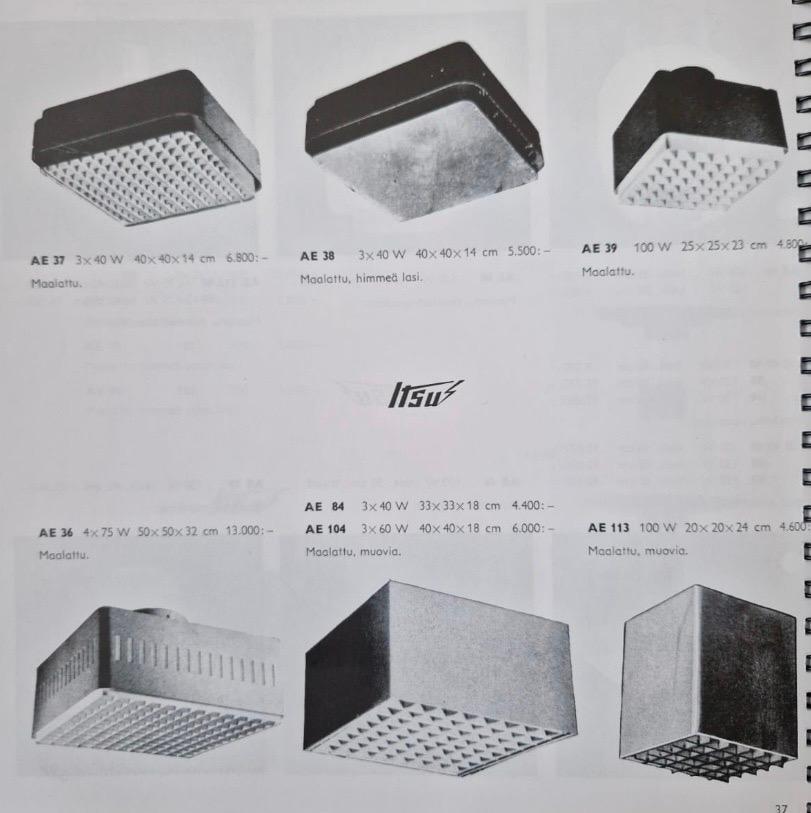 Rara lampada da soffitto 