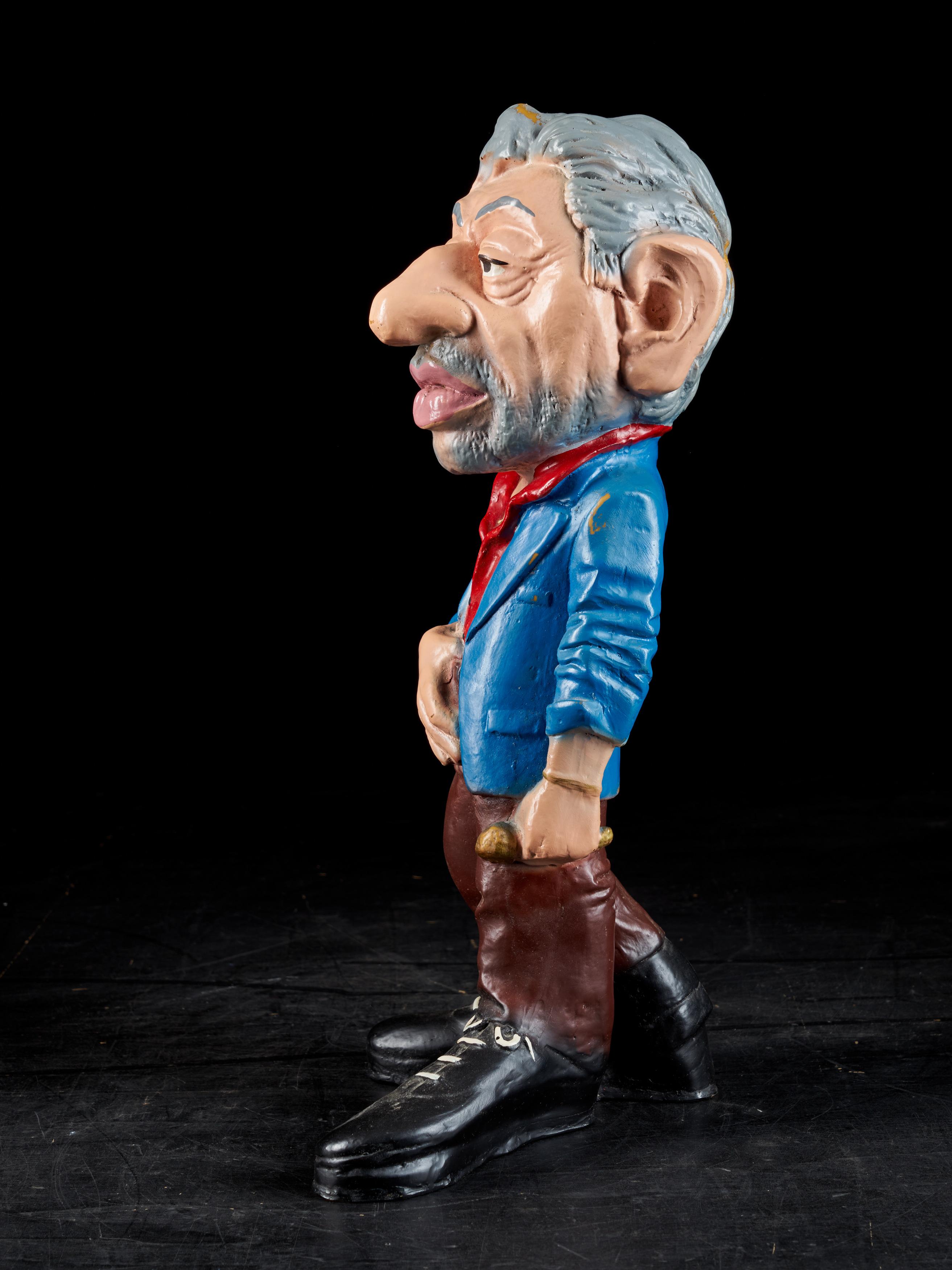 French born artist Sege Gainsbourg (1928-1991) was at home to all cultural genres. He was a singer, songwriter, pianist, film composer, poet, painter, screenwriter, writer, actor and director. Gainsbourgs’ is regarded as the most important figure in