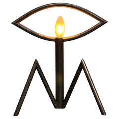 Rare Stefan Bumm Argus-Auge Table Lamp, Germany, 1984