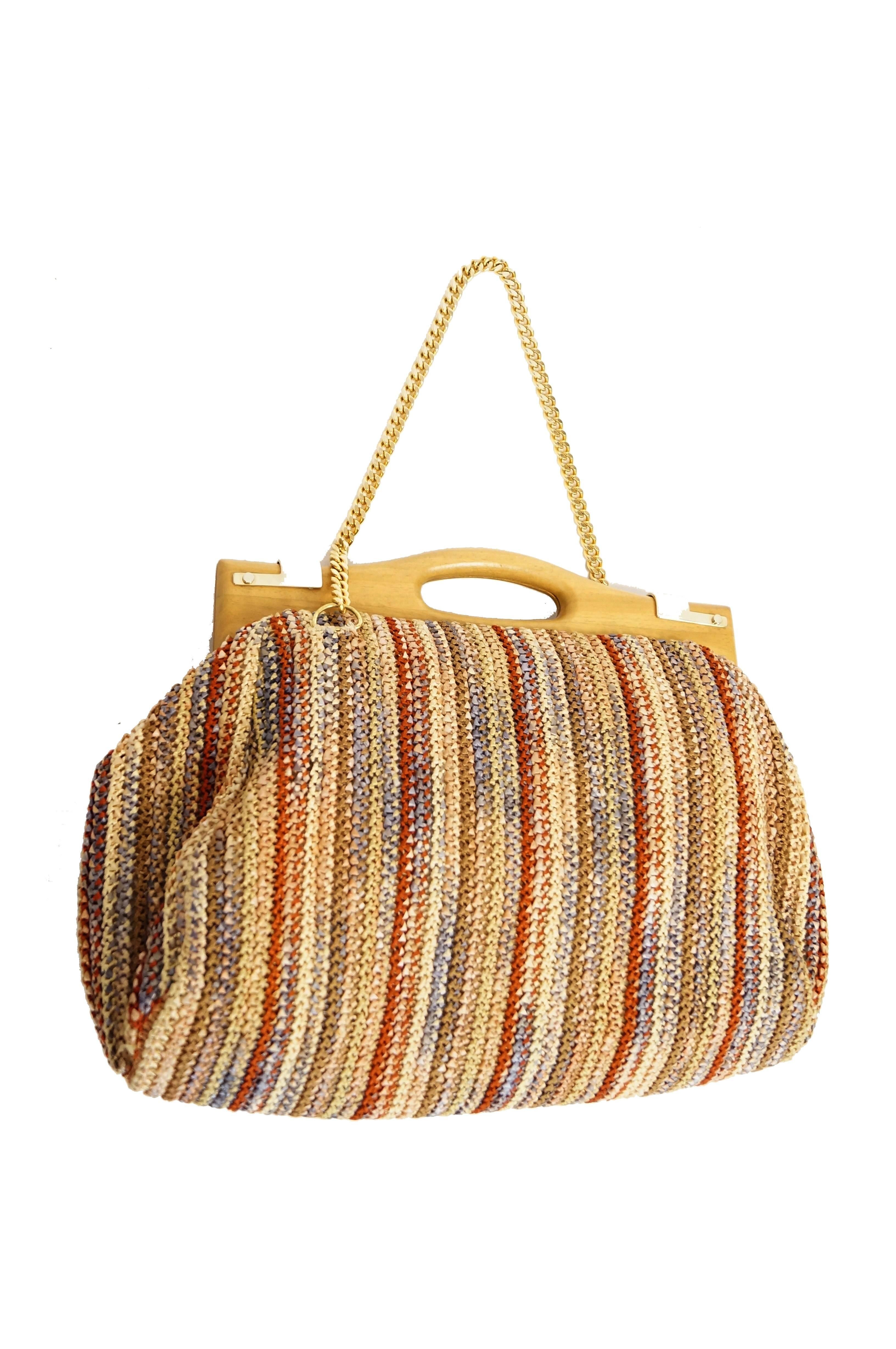 stella mccartney raffia bag