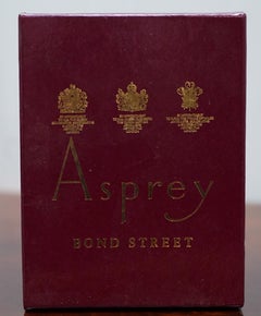 Rare Sterling Silver Asprey London Luxury Premium Tape Dispenser Original Box