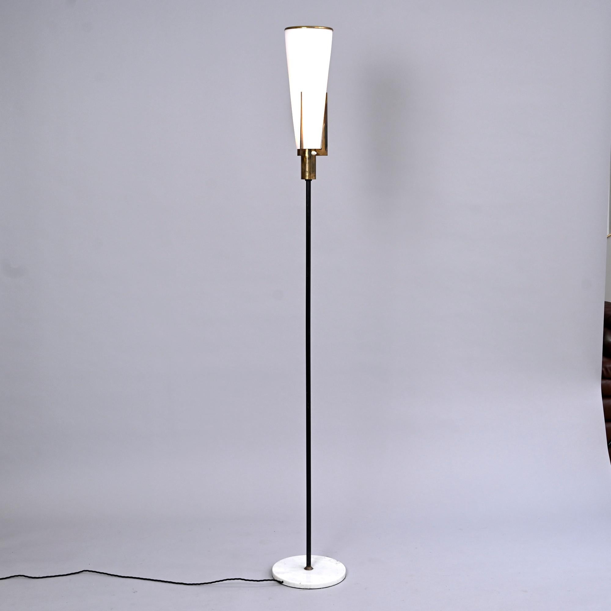 Mid-Century Modern Rare Stilnovo Floor Lamp, Italy, C1950 For Sale