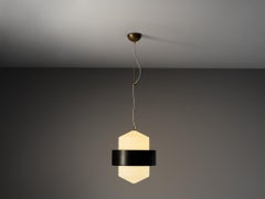 Rare Stilnovo Mid-Century Modern Pendant Lamp