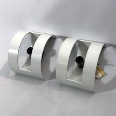 Rare Stilux Milano Model Lido, Pair of Large Sconces from 60s