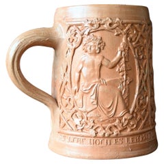 Rare Stoneware Beer Jug From Raeren, Circa 1680–1720