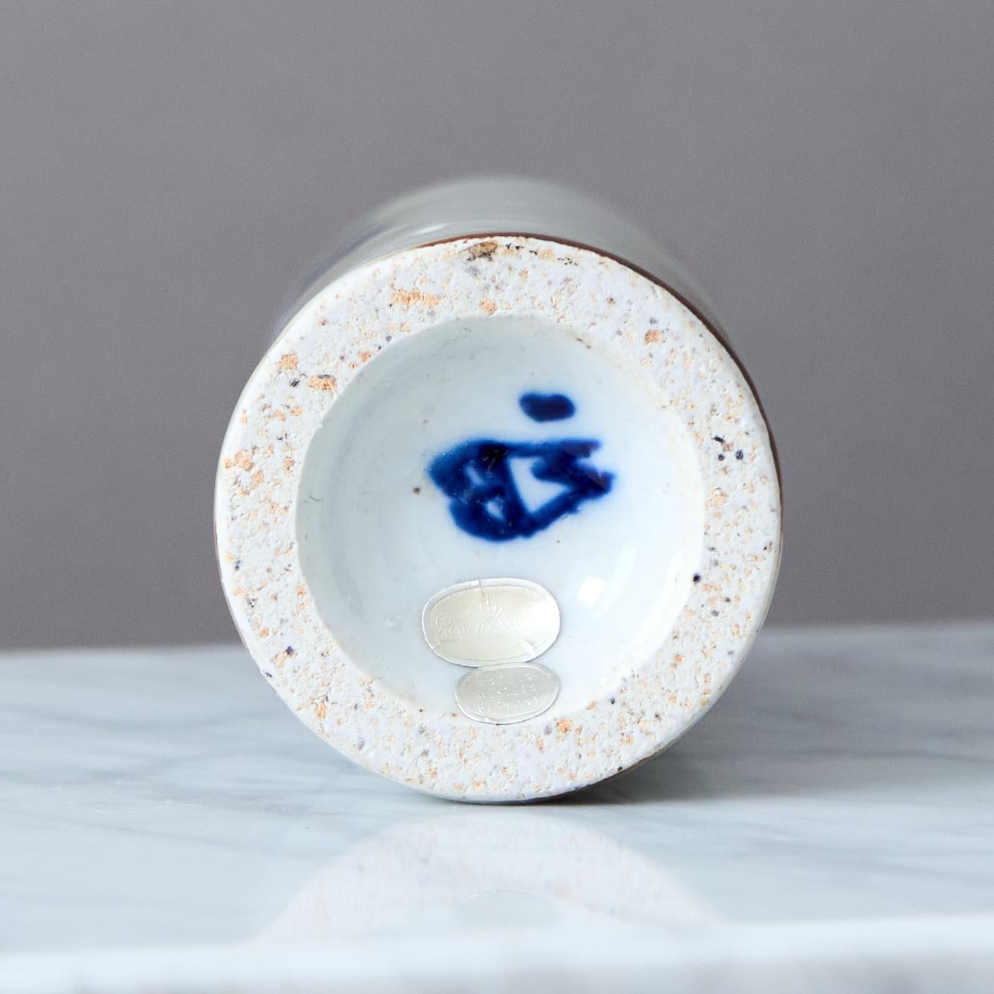 Rare Stoneware Candlestick by Bjorn Wiinblad. Rosenthal Germany, 1960s For Sale 2