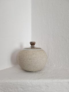 Rare vase en grès de Sylvia Leuchovius pour Rörstrand, années 1960/70