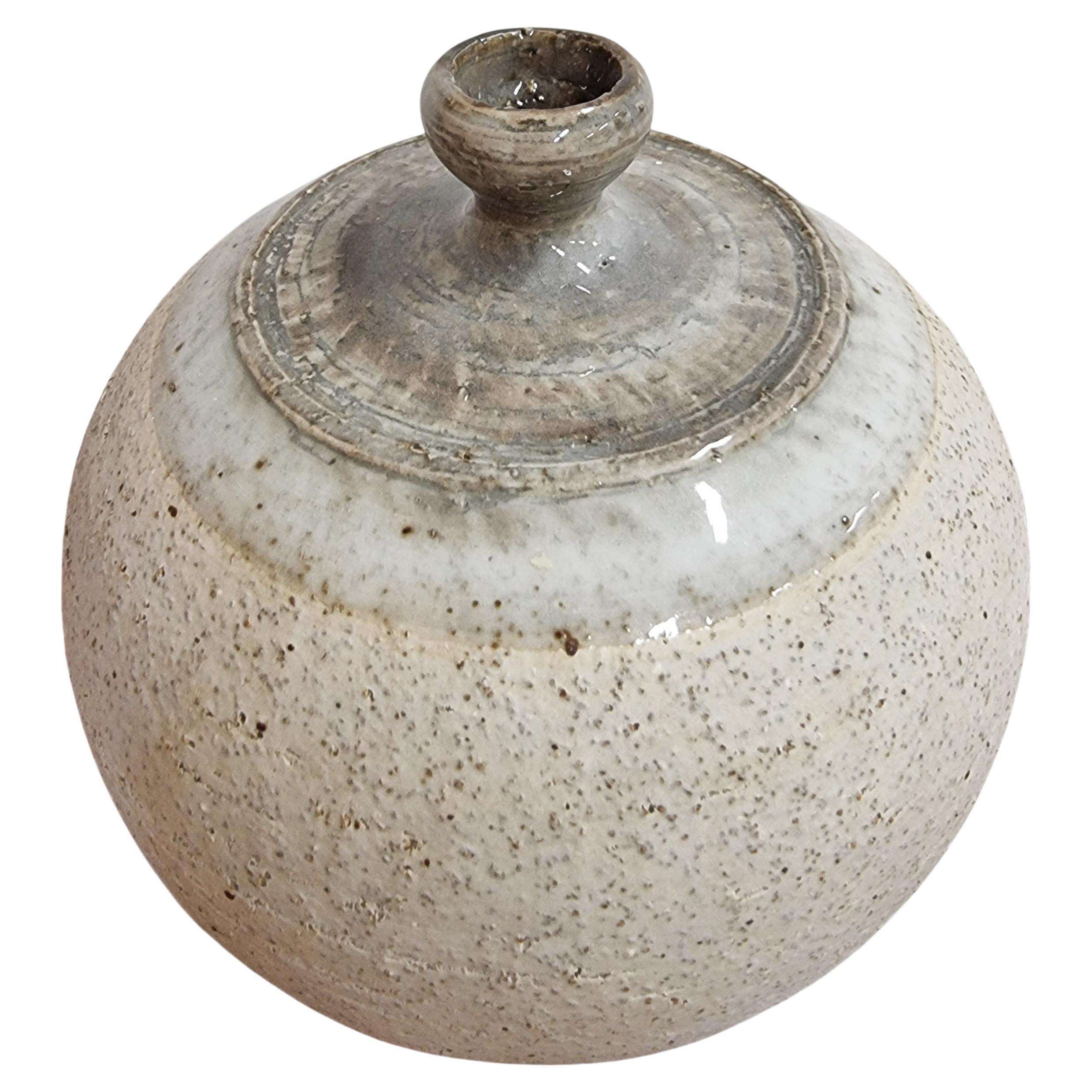 Rare Stoneware Vase by Sylvia Leuchovius for Rörstrand, 1960/70s