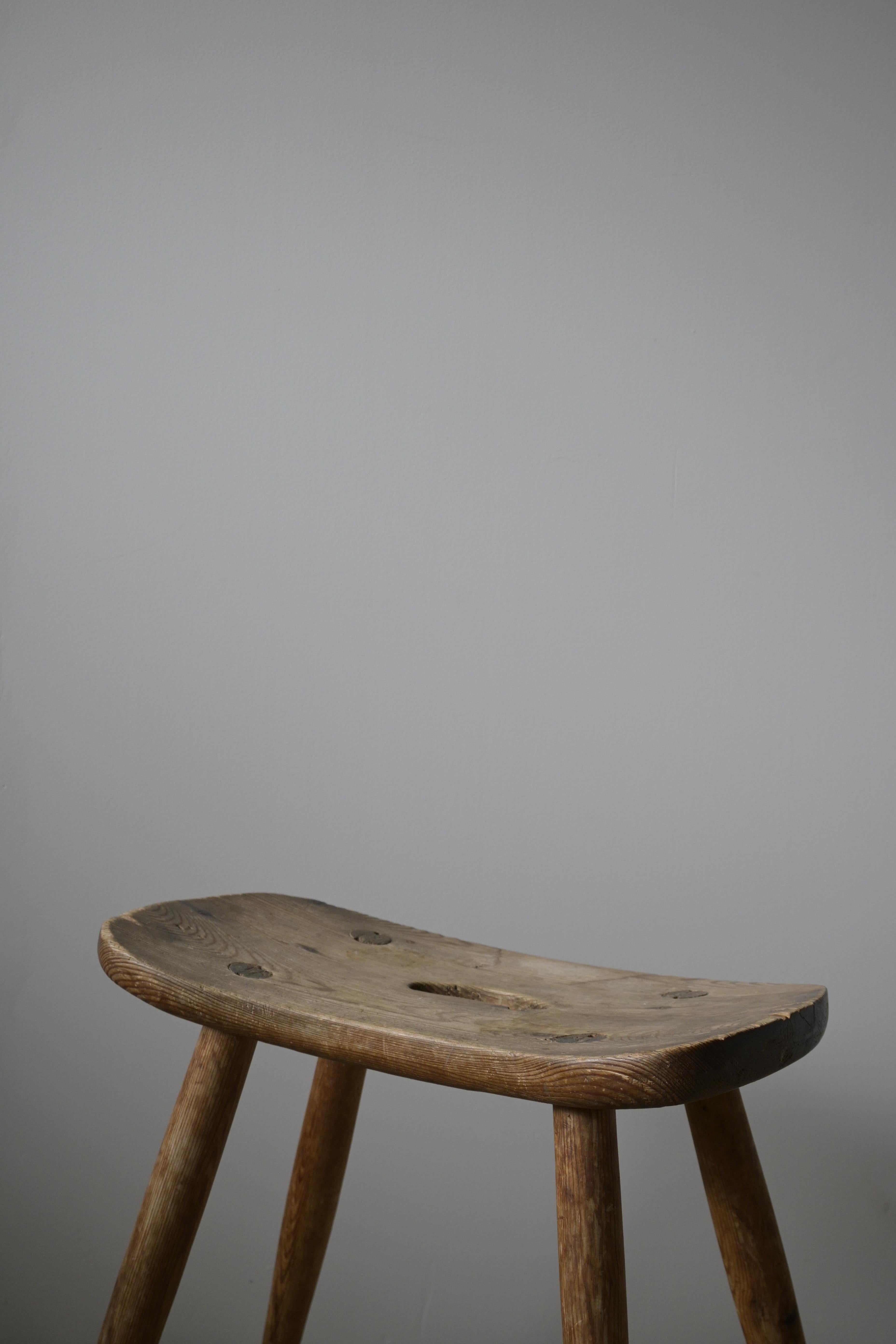 Scandinave moderne Tabouret rare de Torsten Claeson, Suède, vers 1940 en vente