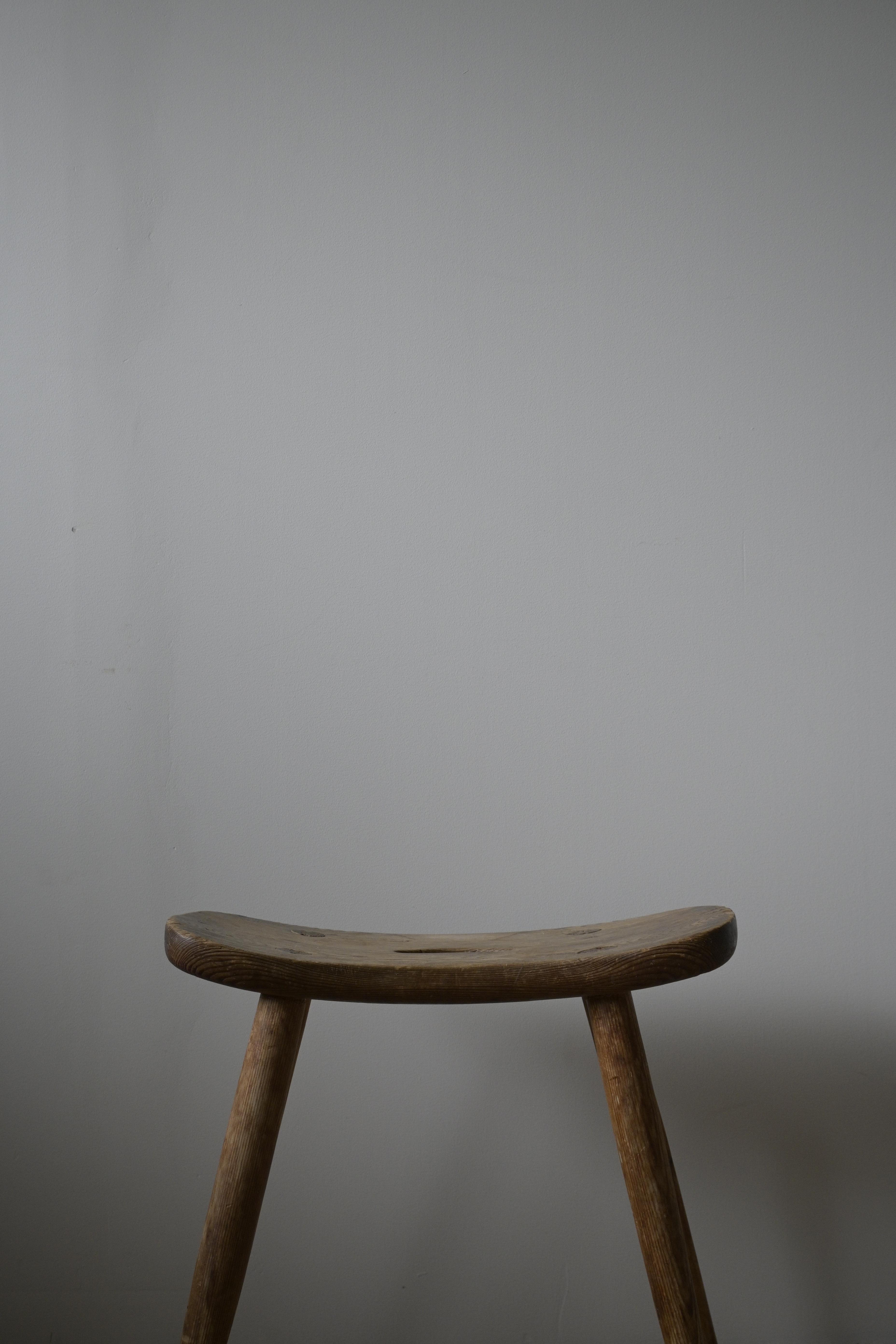 Pin Tabouret rare de Torsten Claeson, Suède, vers 1940 en vente