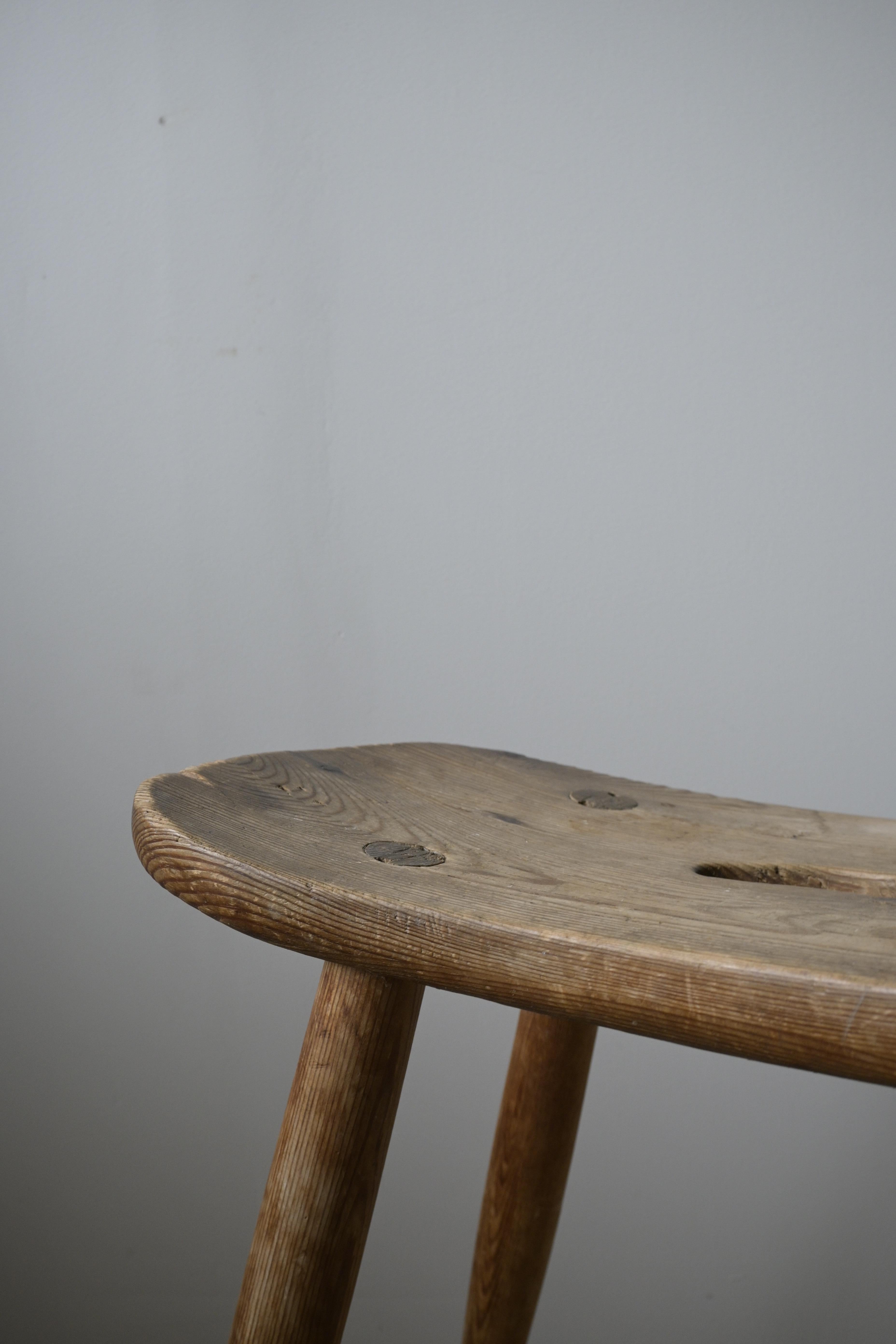 Tabouret rare de Torsten Claeson, Suède, vers 1940 en vente 1