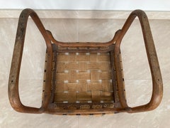 Raro sgabello Thonet B313 di Frank Josef, 1930