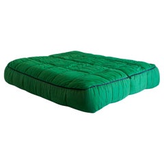 Seltenes gestreiftes Bett in Queen Size, Cini Boeri für Arflex, 1972