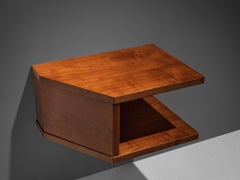 Seltenes Studio B.B.P.R. Nachttisch aus Nussbaumholz