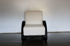 Rare Sublime Ralph Lauren “Hudson Street” Lounge Chair Armchair in Pale-Linen an