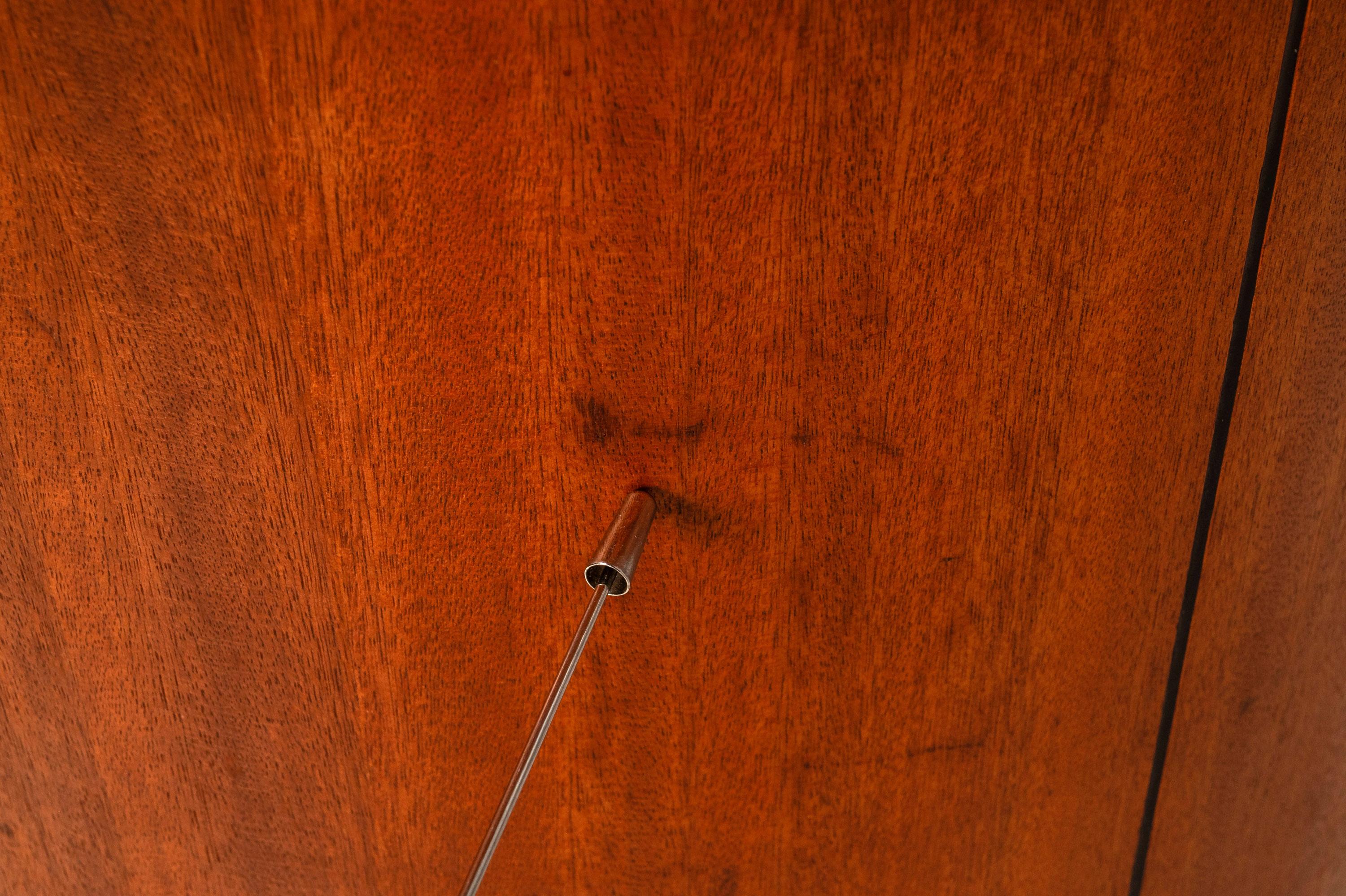 RARA Lámpara de pie del Hotel Shelbourne, Miami Beach, EE.UU., c. 1940s mediados del siglo XX en venta