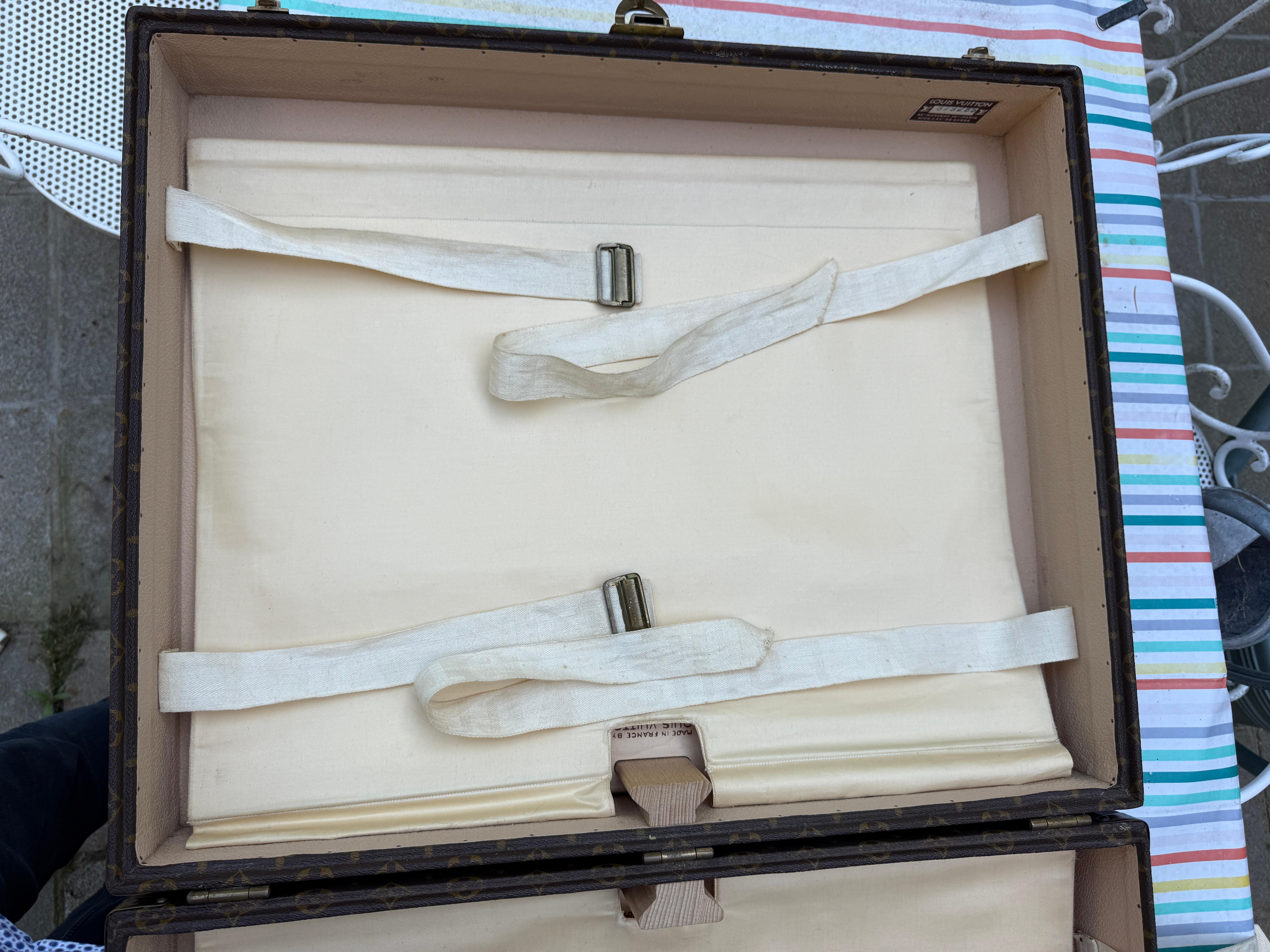 Seltener Koffer von Louis Vuitton 1960er Jahre im Angebot 3