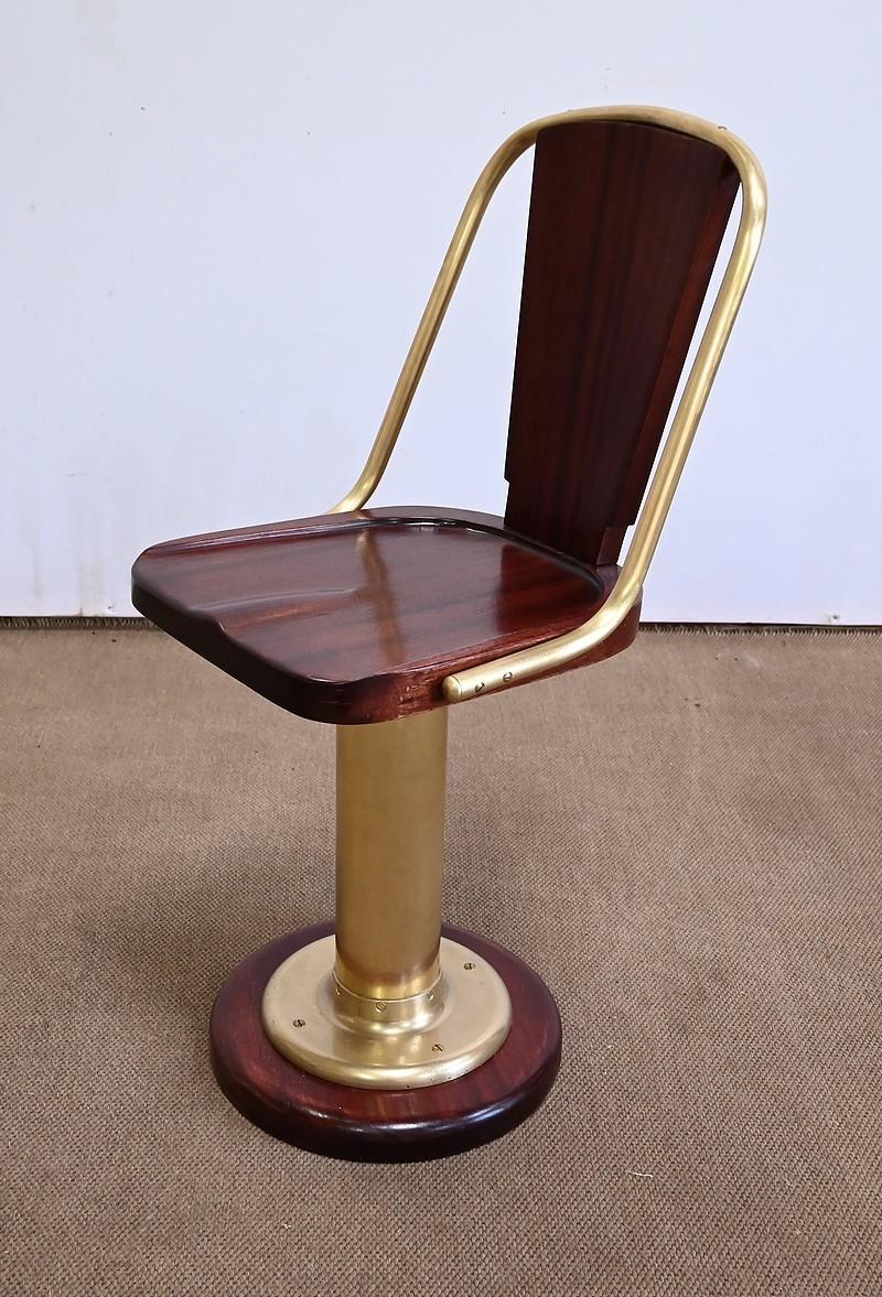 Rare Set of 6 Ocean Liner Chairs, England – Early 20th Century For Sale 5