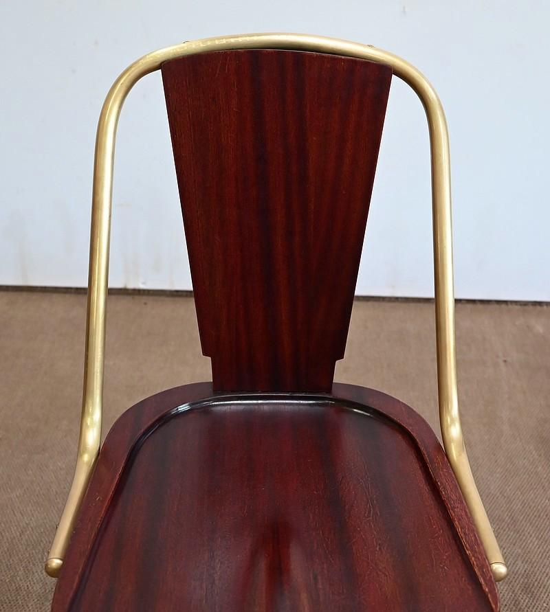 Rare Set of 6 Ocean Liner Chairs, England – Early 20th Century For Sale 6