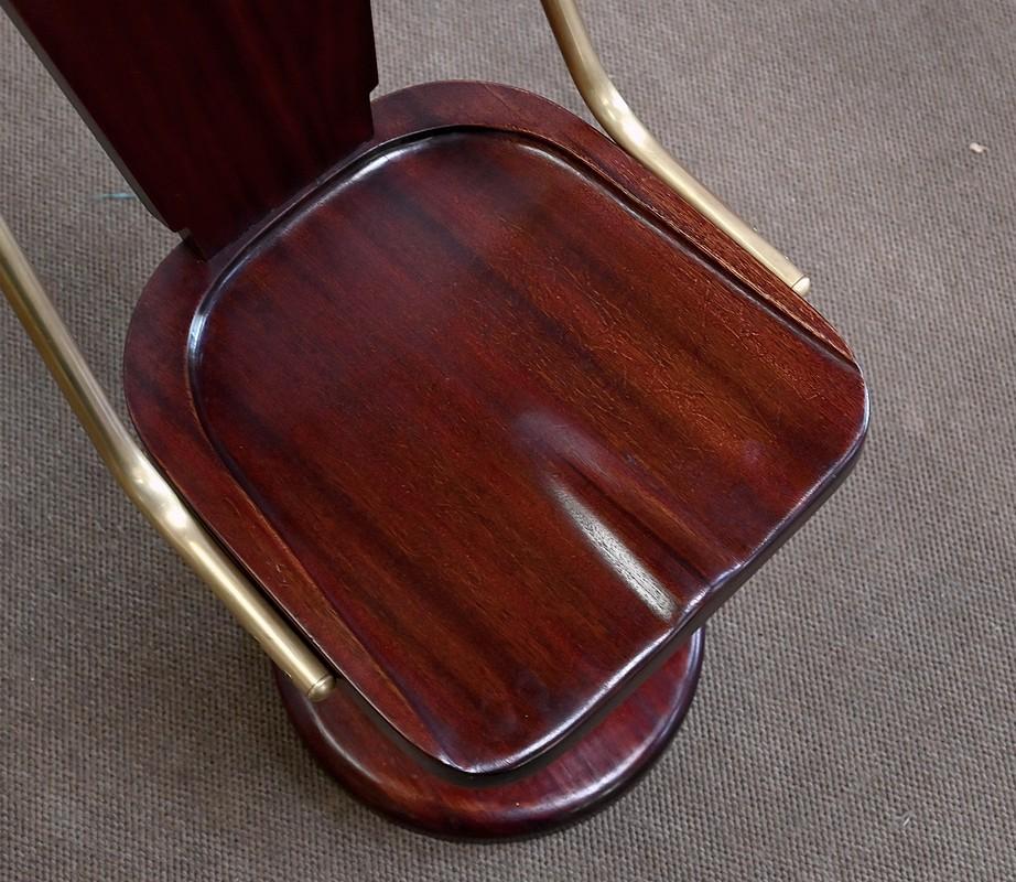 Rare Set of 6 Ocean Liner Chairs, England – Early 20th Century For Sale 8