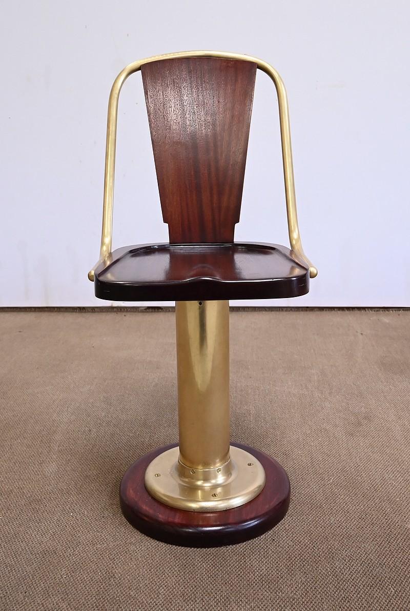 Rare Set of 6 Ocean Liner Chairs, England – Early 20th Century For Sale 9