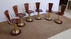Rare Set of 6 Ocean Liner Chairs, England – Early 20th Century
