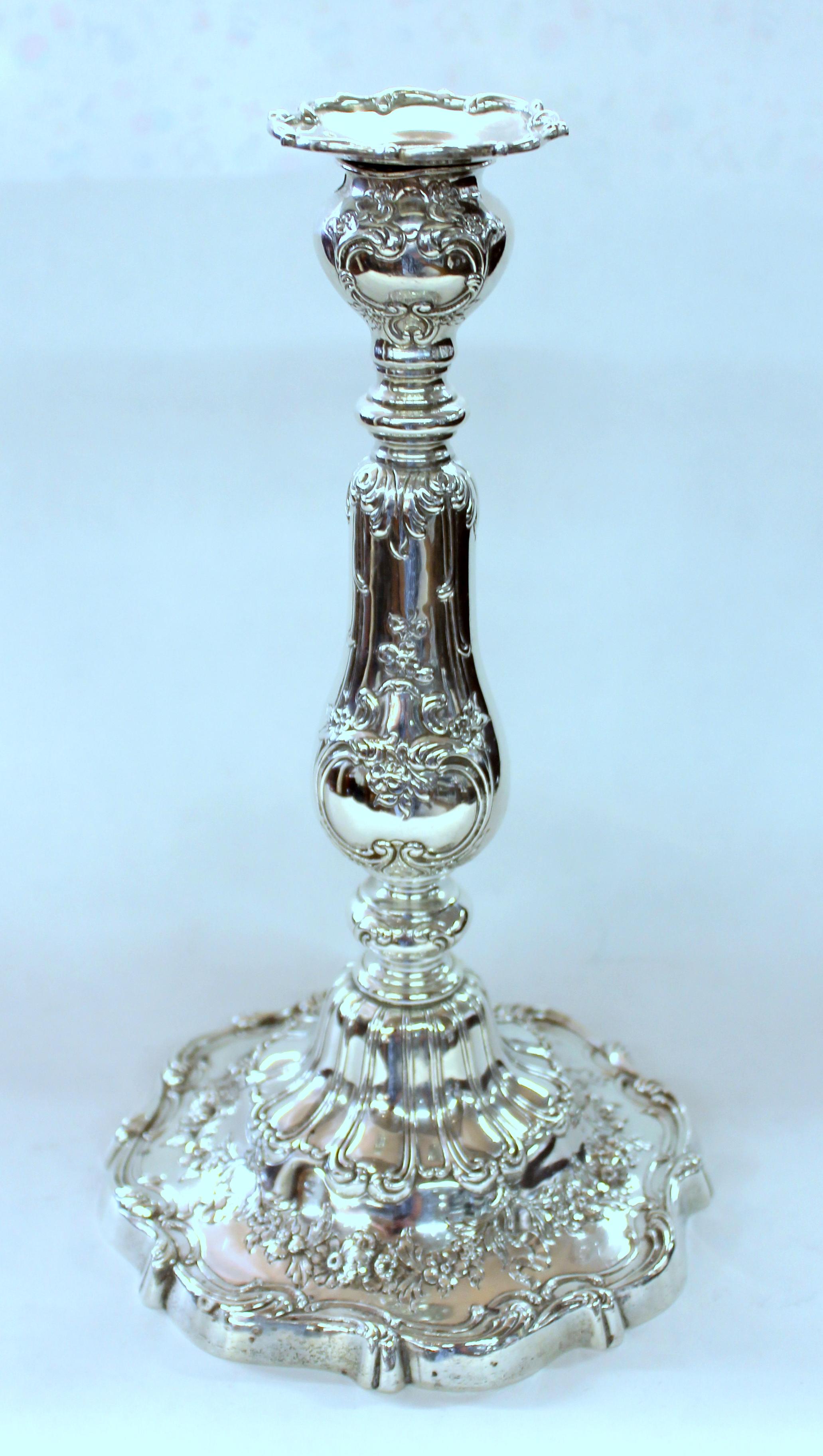 Hand-Crafted Rare Suite of Four Gorham Sterling 
