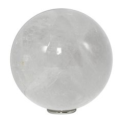 Rare Super Large Rock Crystal Ball