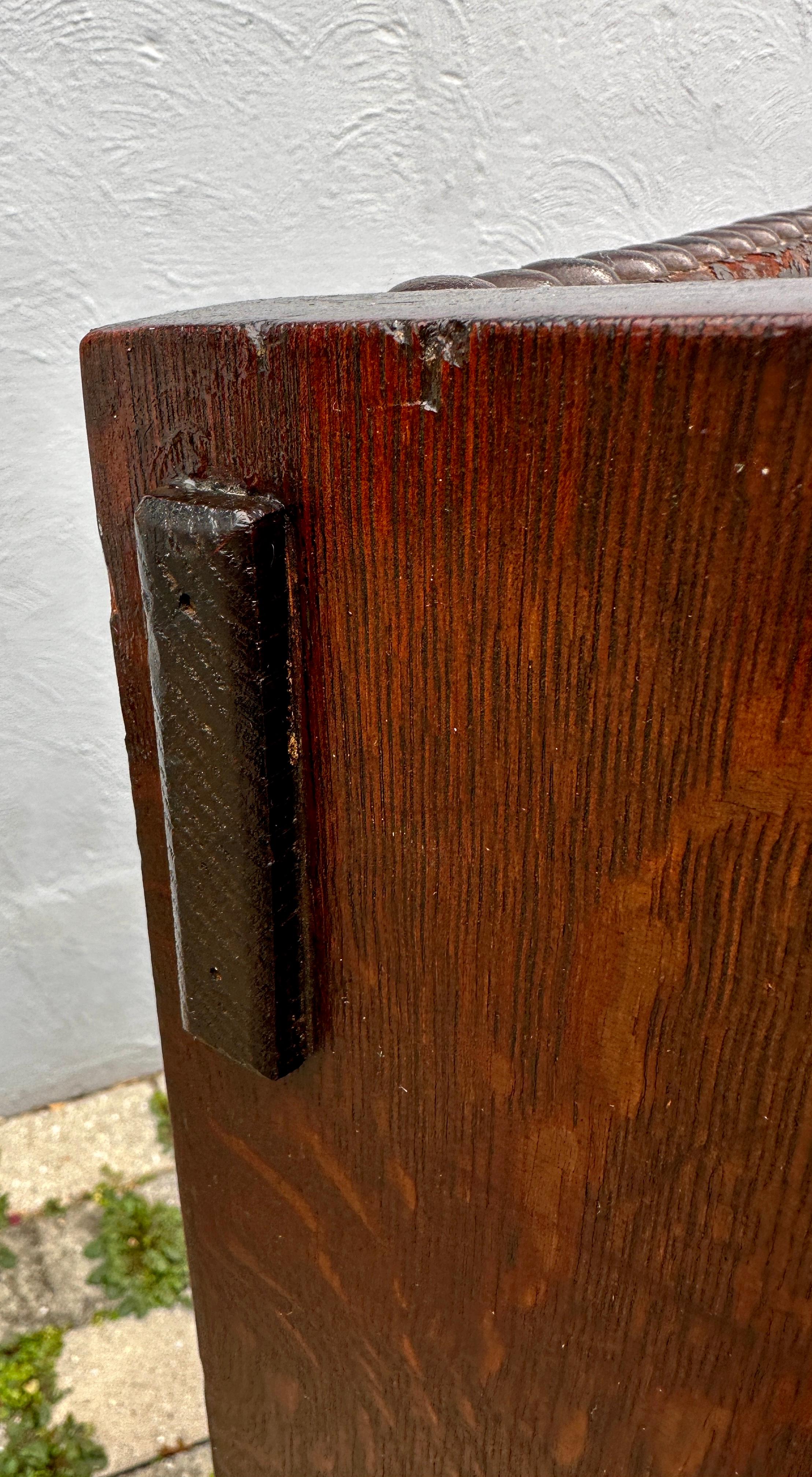 Rare SUPERB Early Gustav Stickley Hall Bench  SALE           SALE           SALE For Sale 12