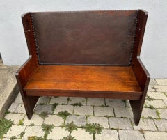Rare SUPERB Early Gustav Stickley Hall Bench  SALE           SALE           SALE