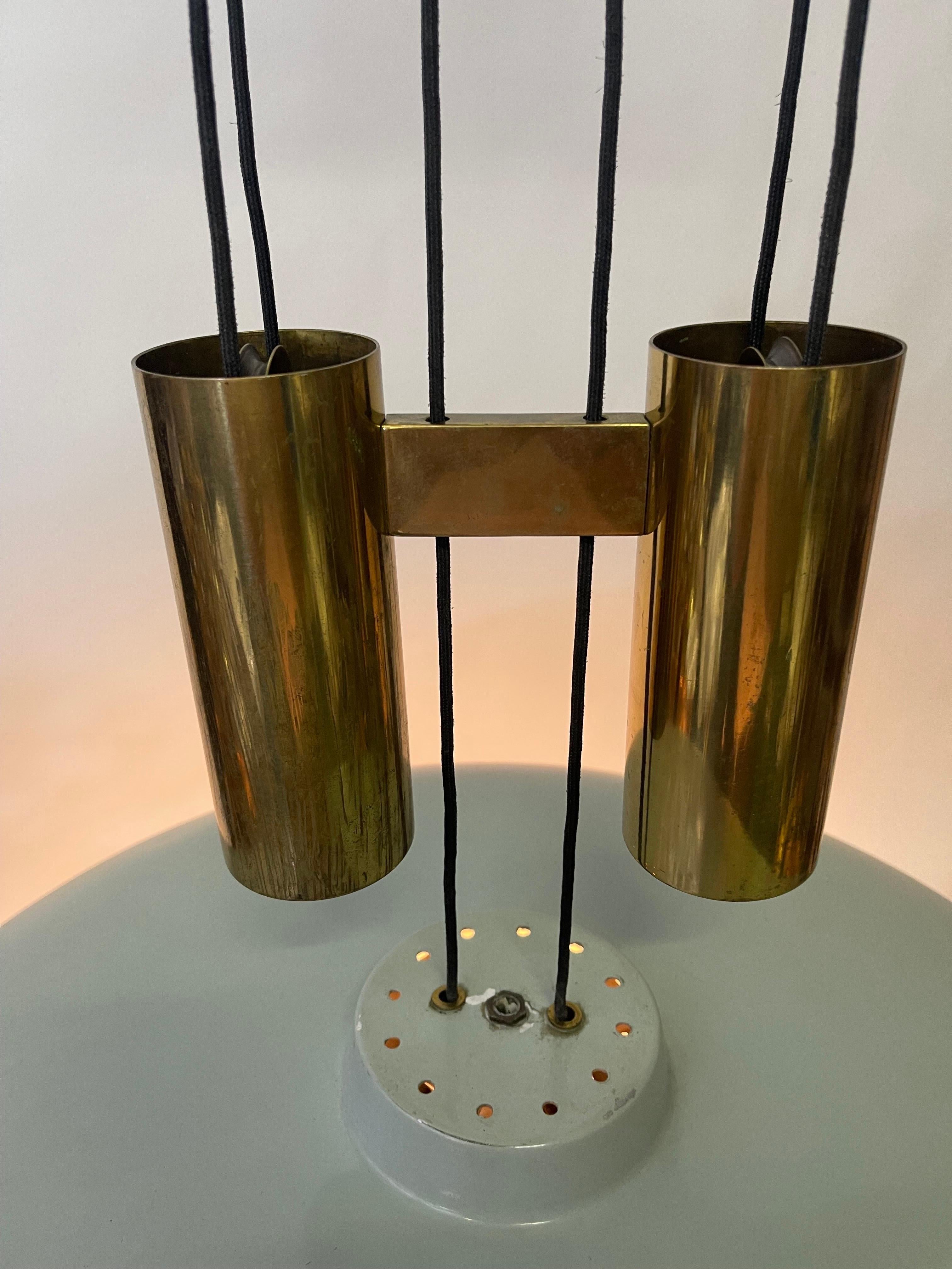 Rare Suspension Lamp Mod.1953 by Max Ingrand for Fontana Arte, Italy circa 1950s 6