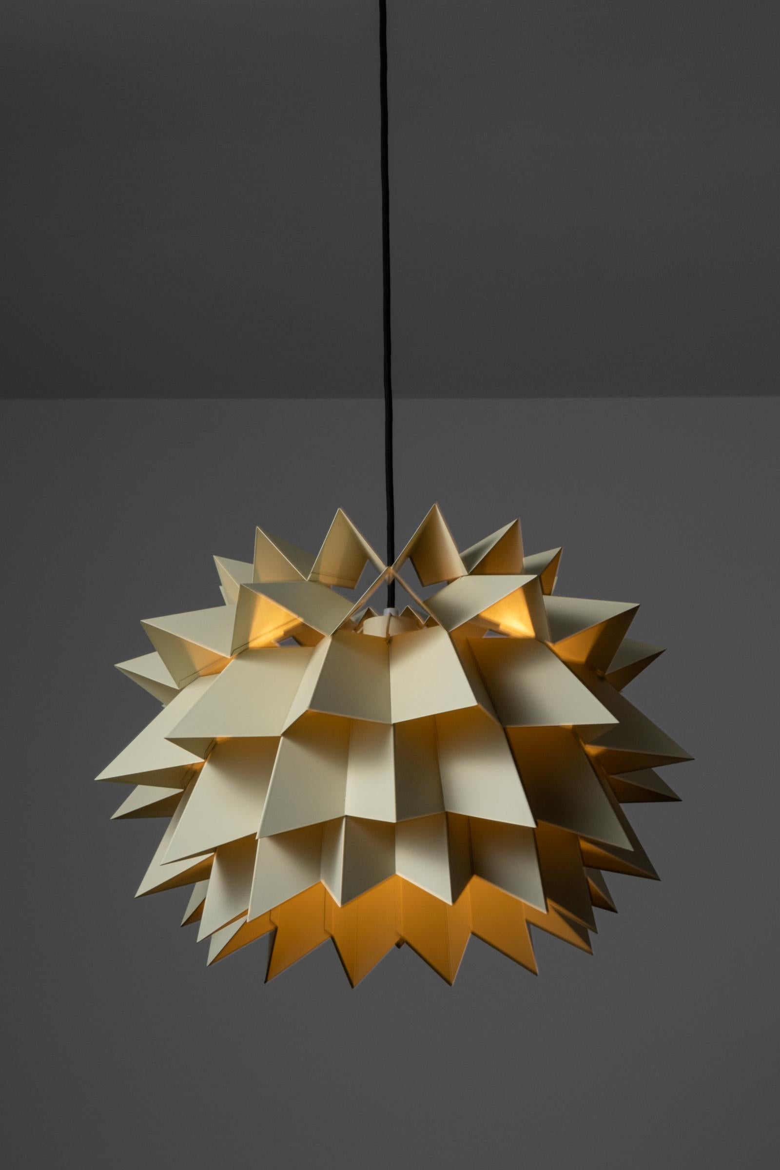 Mid-Century Modern Rare Suspension Light by Anton Fogh Holm and Alfred Andersen for Nordisk Solar