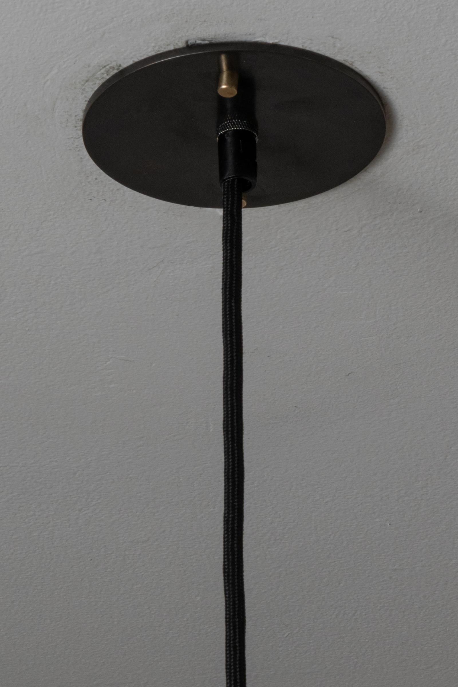 Metal Rare Suspension Light by Anton Fogh Holm and Alfred Andersen for Nordisk Solar