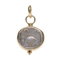 Rare Swan Stater AR [coin] w/ 18K trim