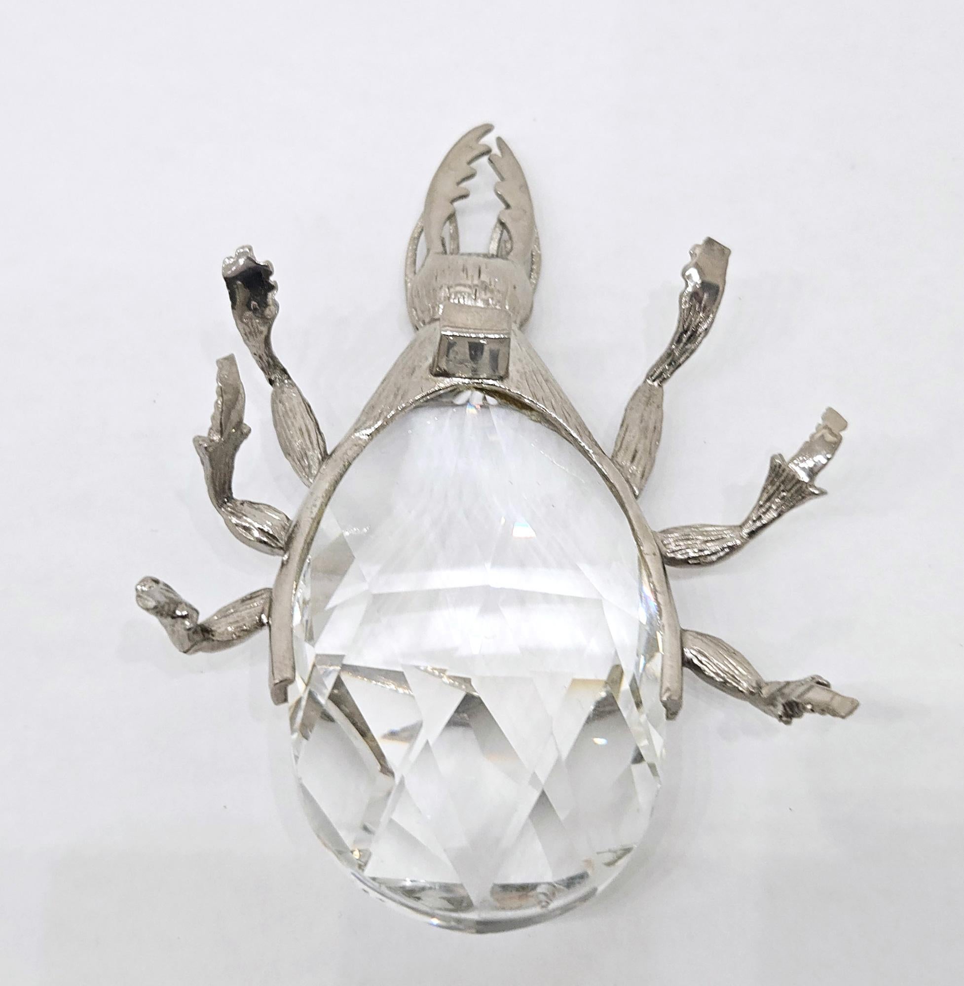 Rare Swarovski Novelty Beetle Bottle Opener, c. 1978 For Sale 4